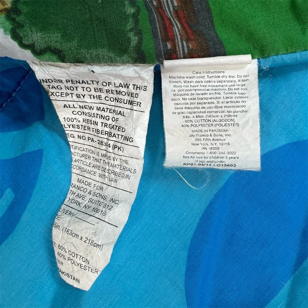 Thomas & Friends Twin Reversible Comforter Thomas Percy James Train Print